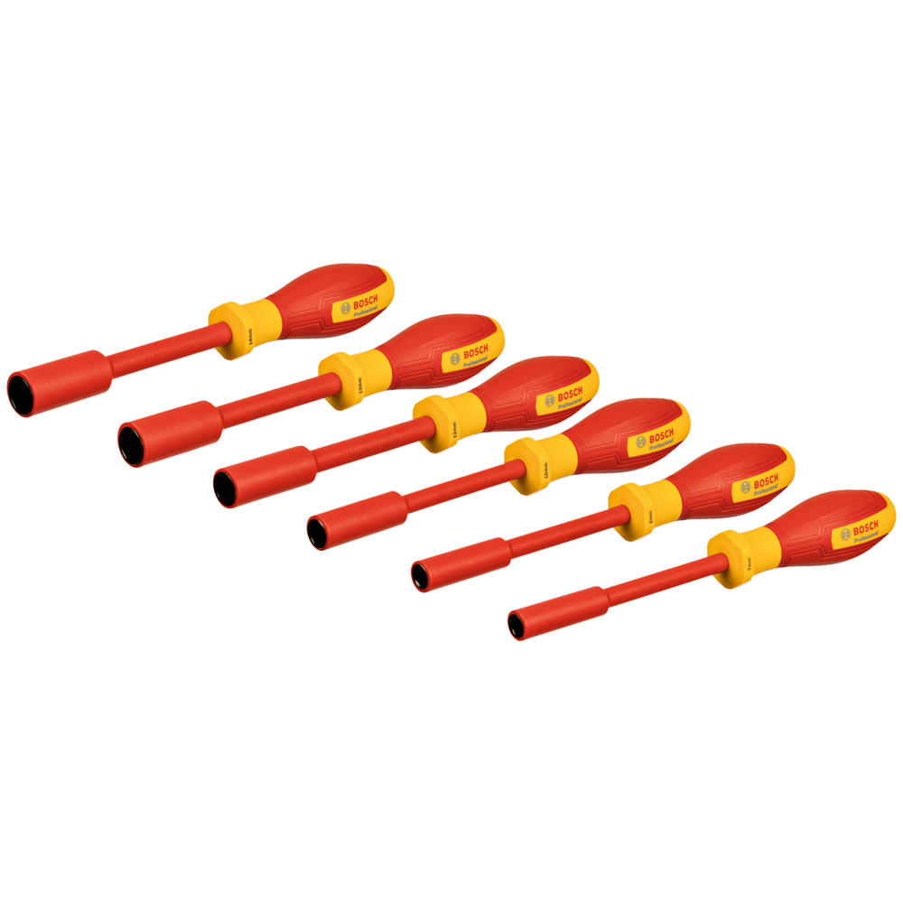 Bosch 6 Piece VDE Insulated Nut Spinner Set