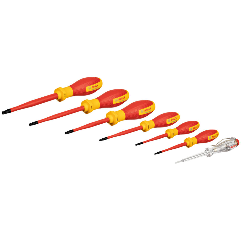 Bosch 7 Piece VDE Insulated Torx Screwdriver Set
