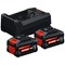 Bosch Expert PRO BLUE 18v Cordless EXBA 2 Battery 5.5ah and Charger Set 