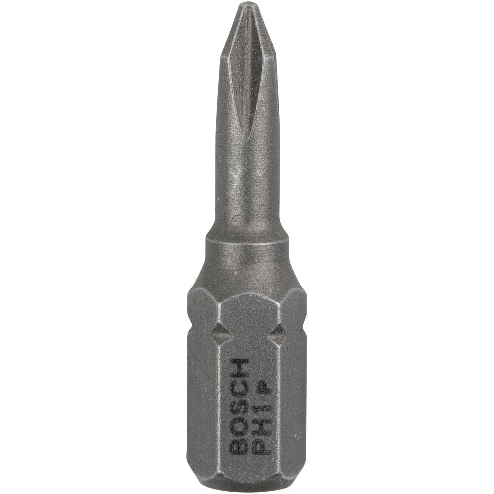 Bosch Extra Hard Phillips Screwdriver Bits PH2 25mm Pack of 100