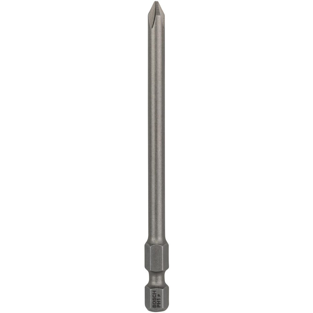 Image of Bosch Extra Hard Phillips Screwdriver Bits PH1 89mm Pack of 3