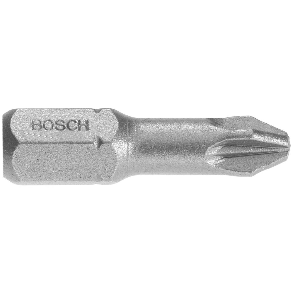 Image of Bosch Extra Hard Pozi Screwdriver Bits PZ2 25mm Pack of 3