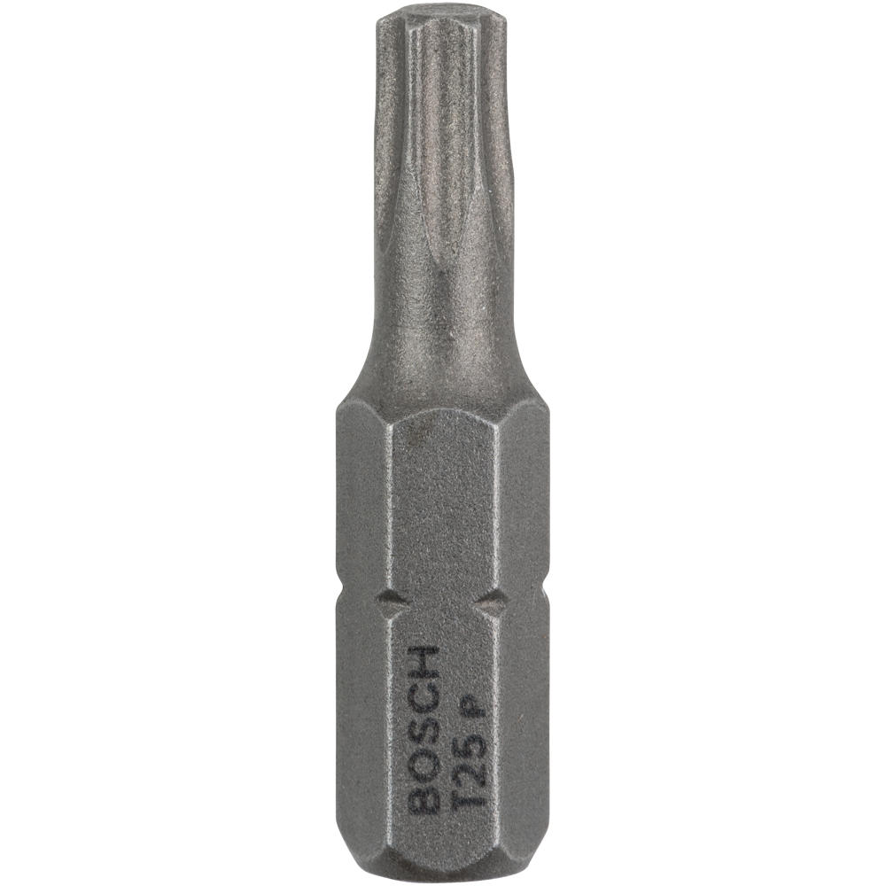 Image of Bosch Extra Hard Torx Screwdriver Bit T25 25mm Pack of 3