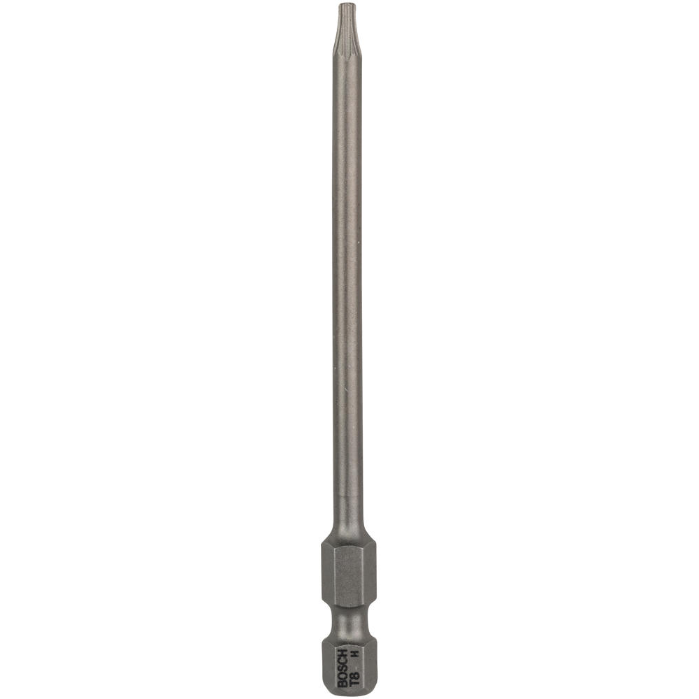 Image of Bosch Extra Hard Torx Screwdriver Bit T8 89mm Pack of 1