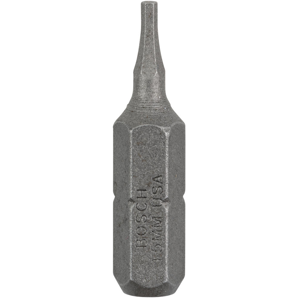 Bosch Hex Extra Hard Screwdriver Bit Hex 2mm 25mm Pack of 3