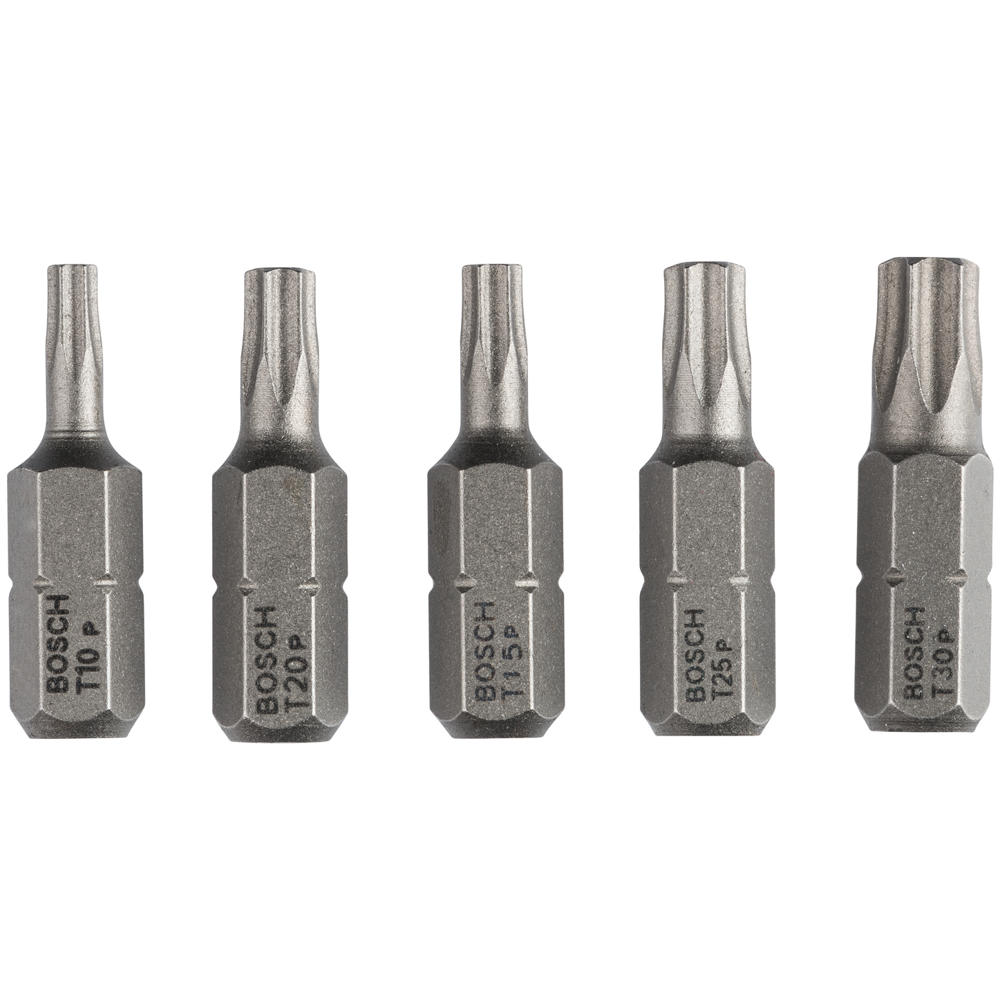 Bosch 5 Piece Extra Hard Torx Screwdriver Bit Set