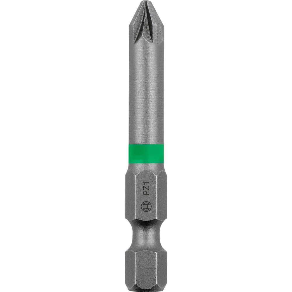 Image of Bosch Extra Hard Pozi Screwdriver Bits PZ1 50mm Pack of 25