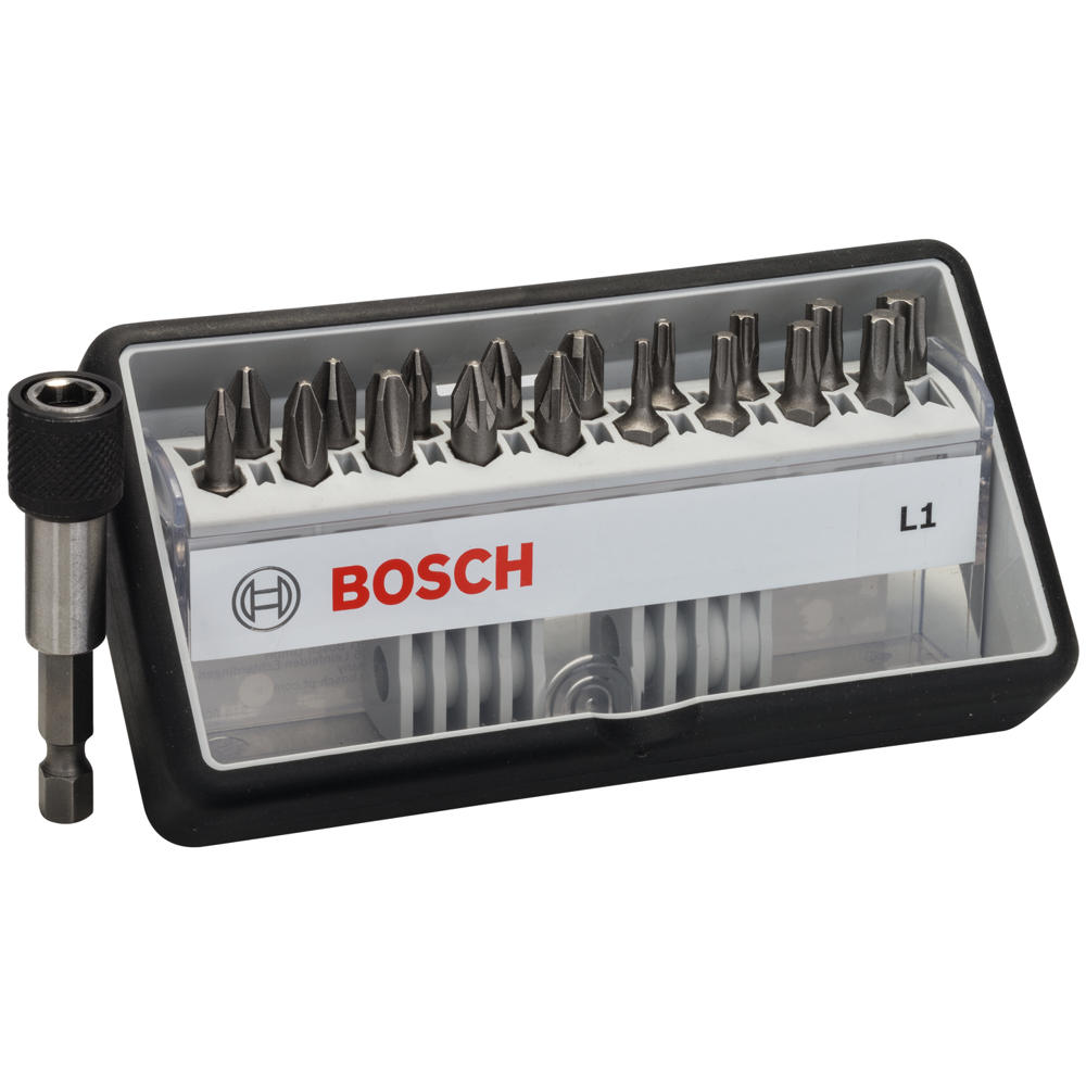Bosch 19 Piece L Extra Hard Screwdriver Bit Set