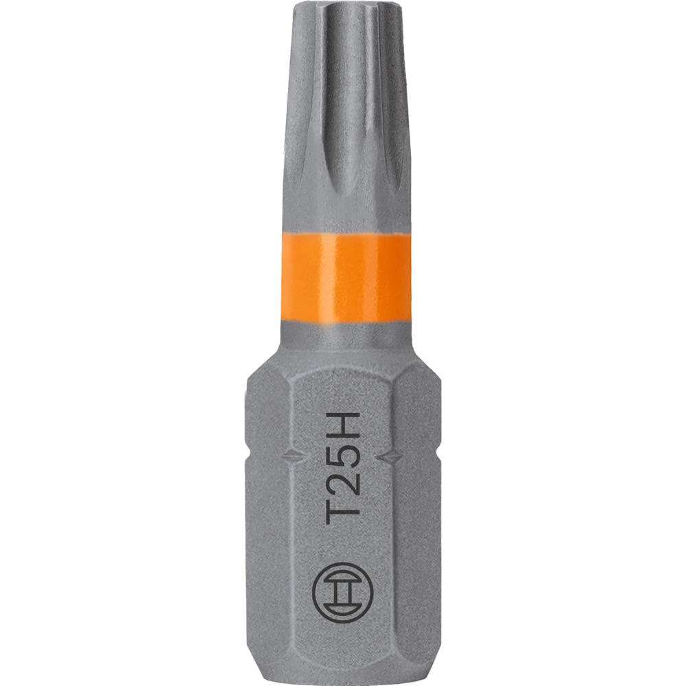 Image of Bosch Extra Hard Torsion Torx Screwdriver Bits T25 25mm Pack of 25