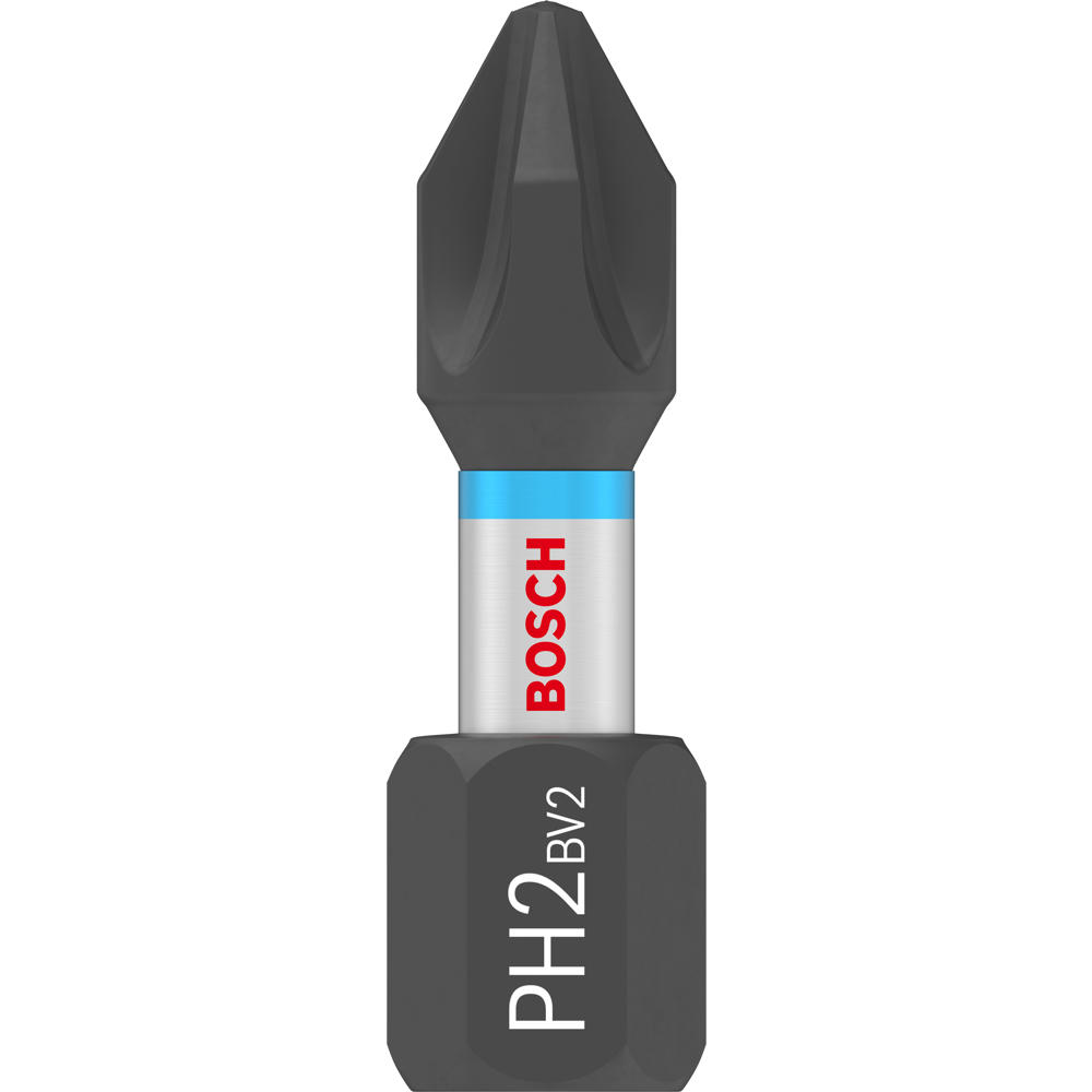 Image of Bosch PRO Impact Control Torsion Phillips Screwdriver Bits PH2 25mm Pack of 25