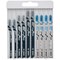 Bosch 10 Piece Wood and Metal Cutting Jigsaw Blade Set Bosch 10 Piece Wood and Metal Cutting Jigsaw Blade Set