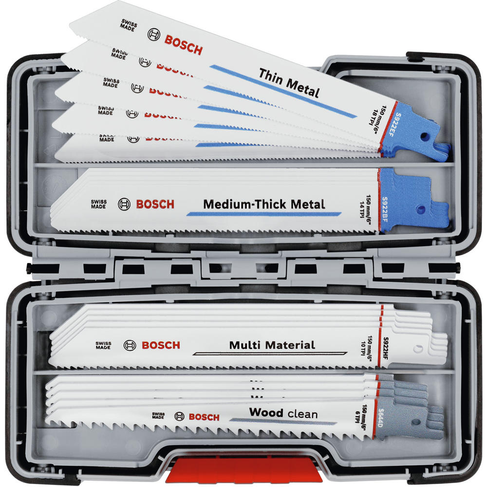 Bosch 20 Piece Wood and Metal Reciprocating Sabre Saw Blade Set