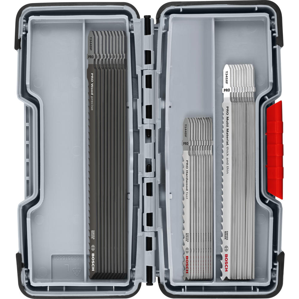 Image of Bosch PRO 30 Piece Wood and Metal Rough Cut Jigsaw Blade Set