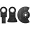 Bosch 3 Piece Starlock Oscillating Multi Tool Accessory Set for Tiling 