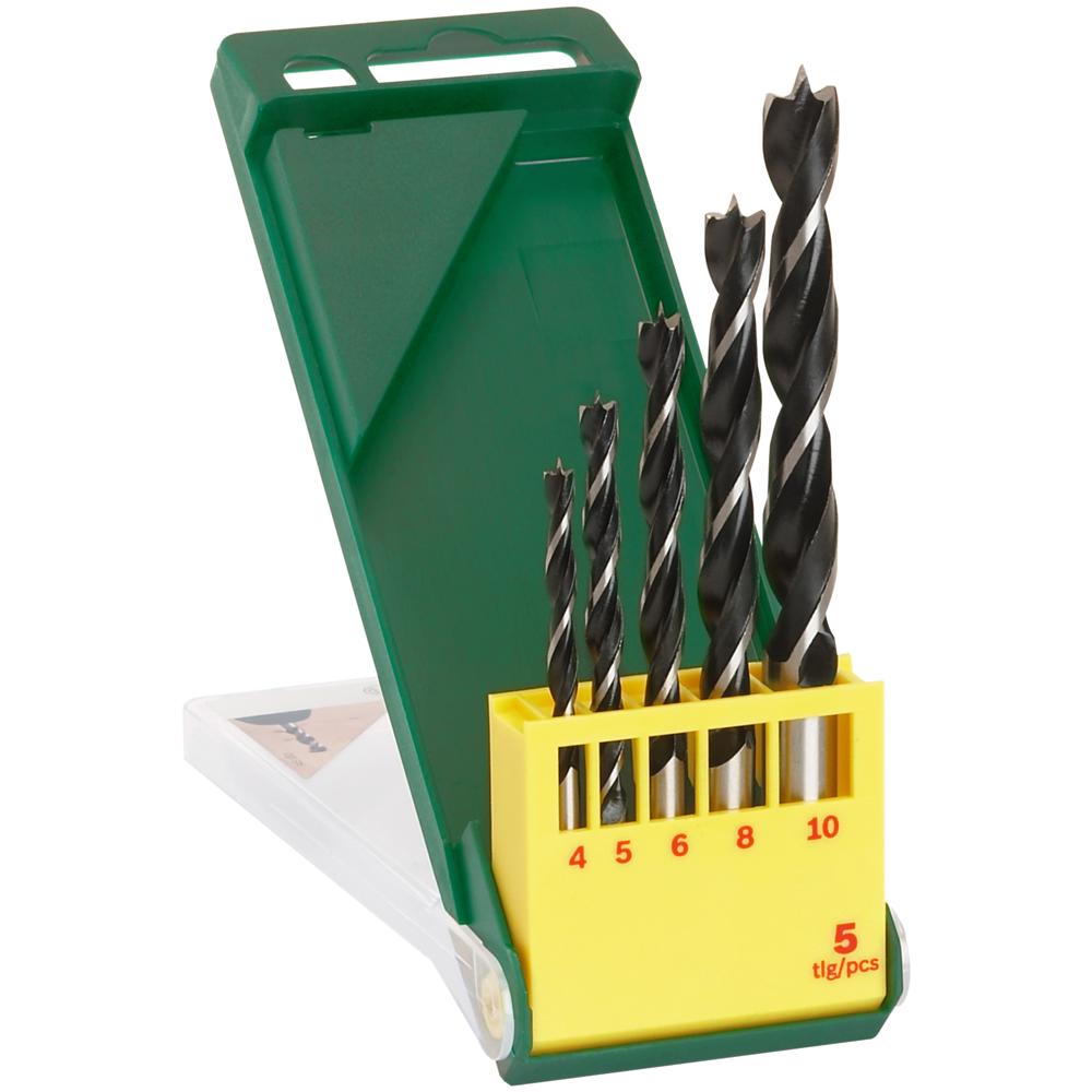 Bosch 5 Piece Wood Drill Bit Set