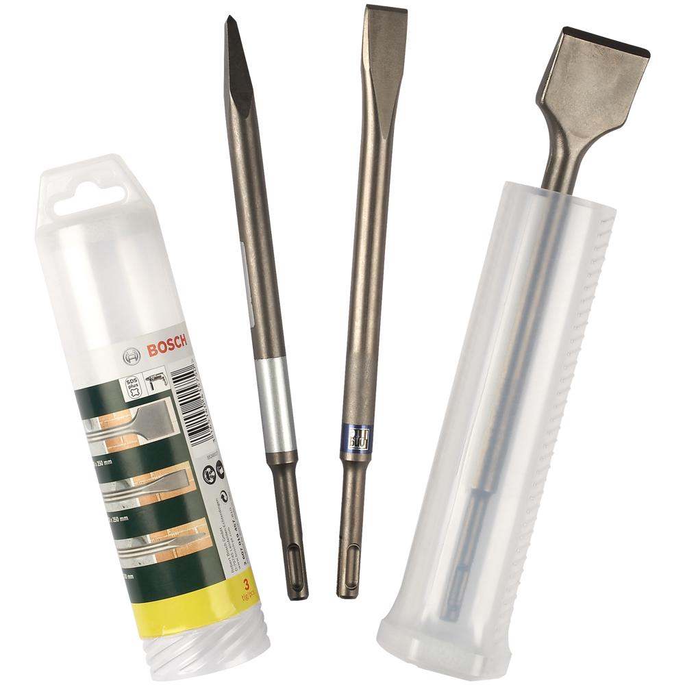Bosch 3 Piece SDS Plus Chisel And Point Set