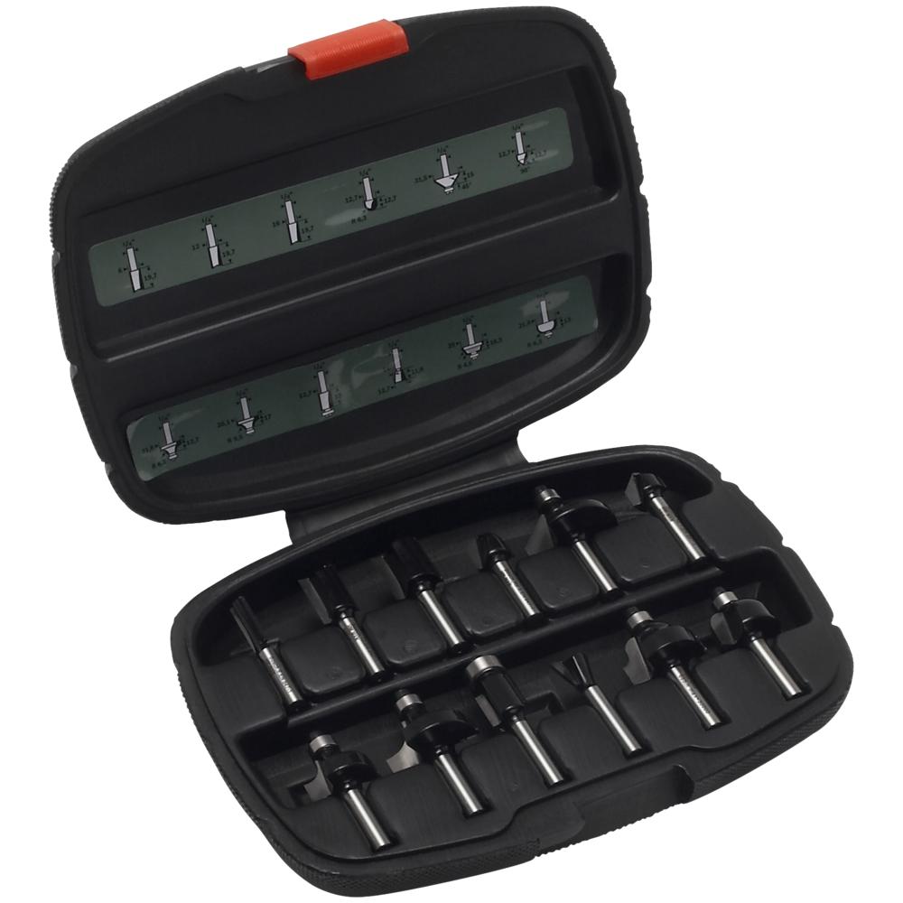 Bosch 12 Piece 1/4" Router Bit Set