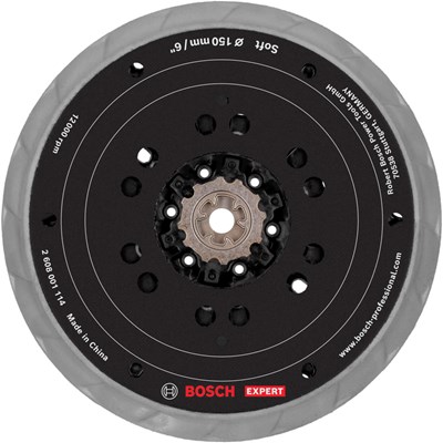 Bosch EXPERT Multihole Soft Backing Pads for GEX 18V 150mm Sanders