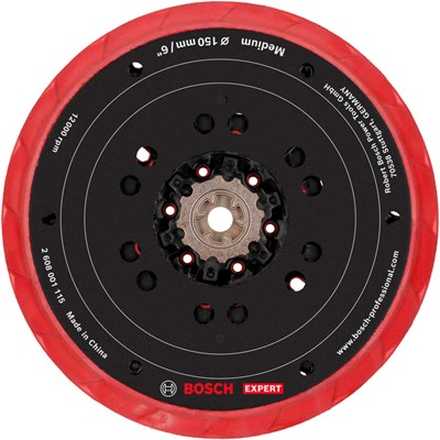 Bosch EXPERT Multihole Medium Backing Pads for GEX 18V 150mm Sanders