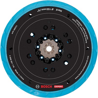 Bosch EXPERT Multihole Hard Backing Pads for GEX 18V 150mm Sanders