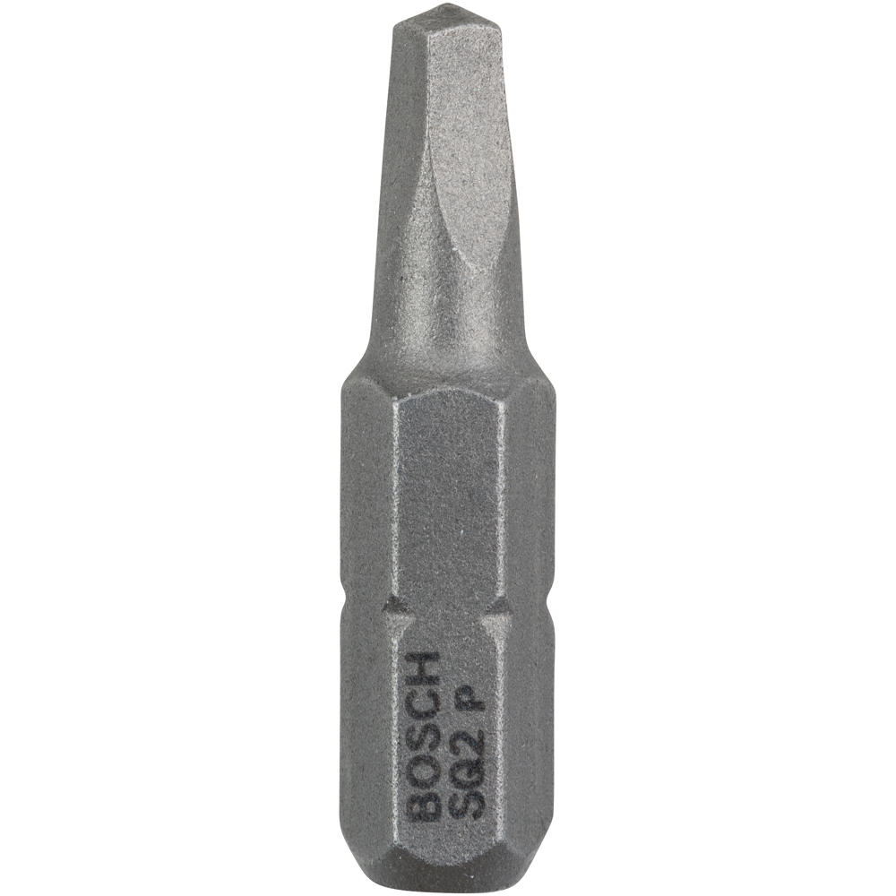 Bosch Square Extra Hard Robertson Screwdriver Bit R1 Square 25mm Pack of 3