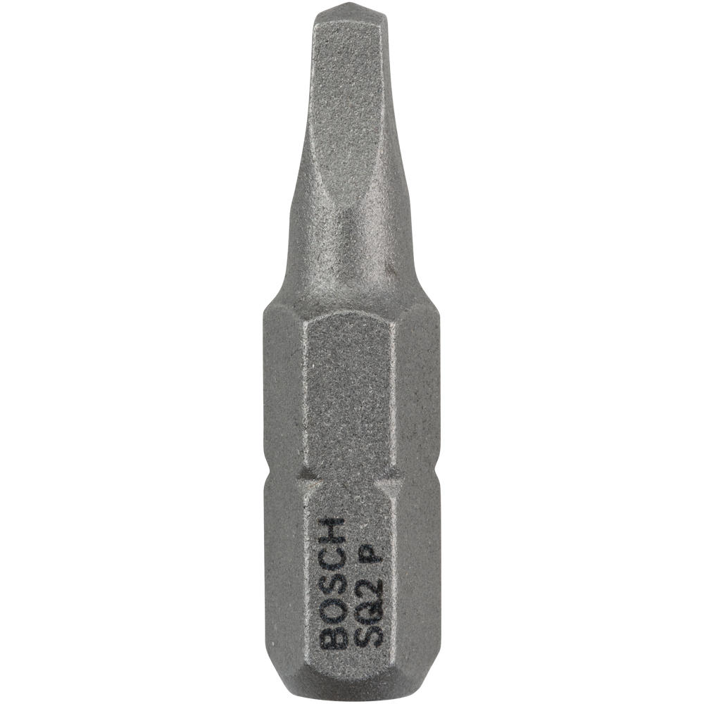 Image of Bosch Square Extra Hard Robertson Screwdriver Bit R2 Square 25mm Pack of 25