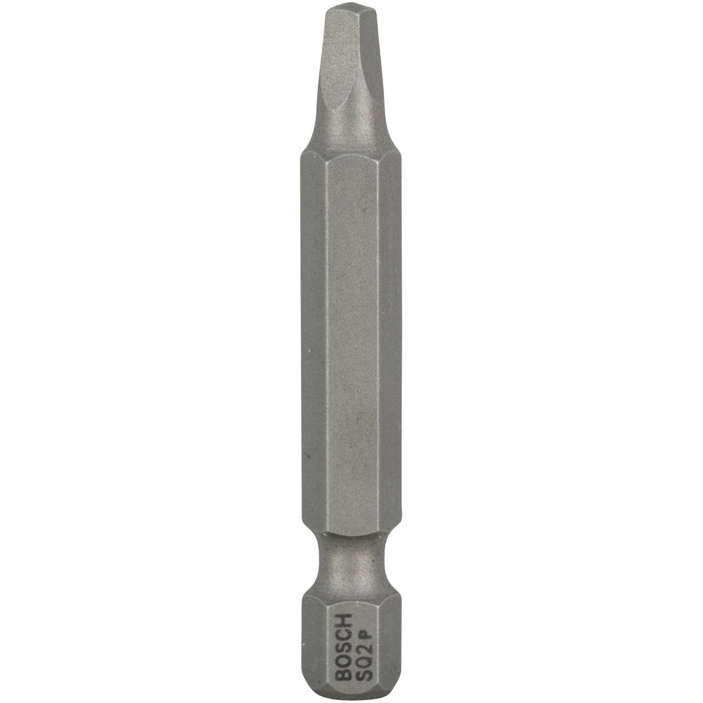 Image of Bosch Square Extra Hard Robertson Screwdriver Bit R2 Square 50mm Pack of 3