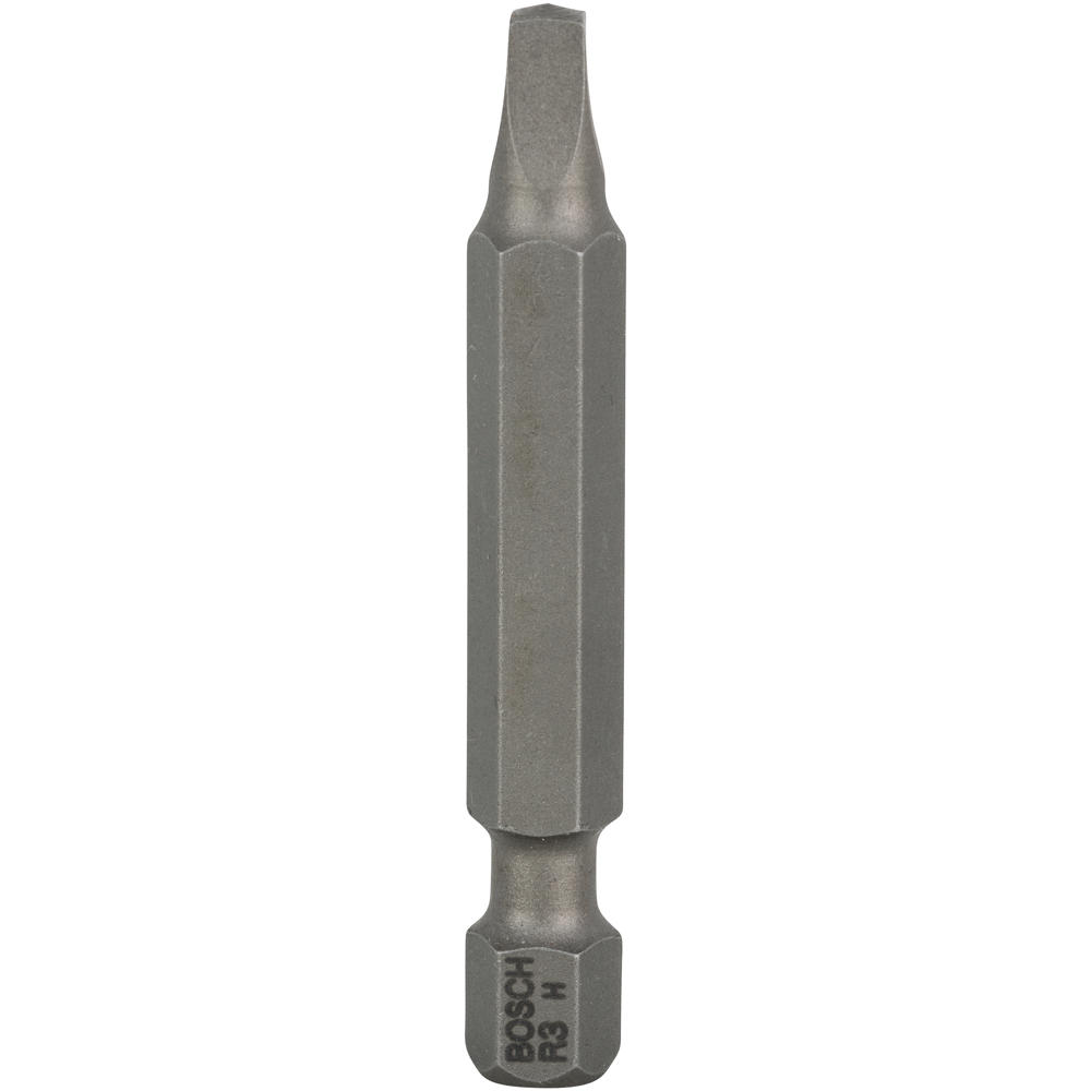 Image of Bosch Square Extra Hard Robertson Screwdriver Bit R3 Square 50mm Pack of 3