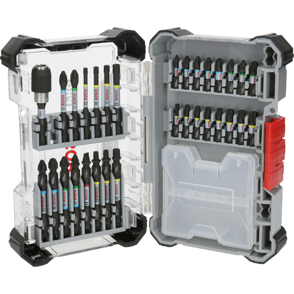 Image of Bosch PRO 31 Piece Impact Screwdriver Bit Set