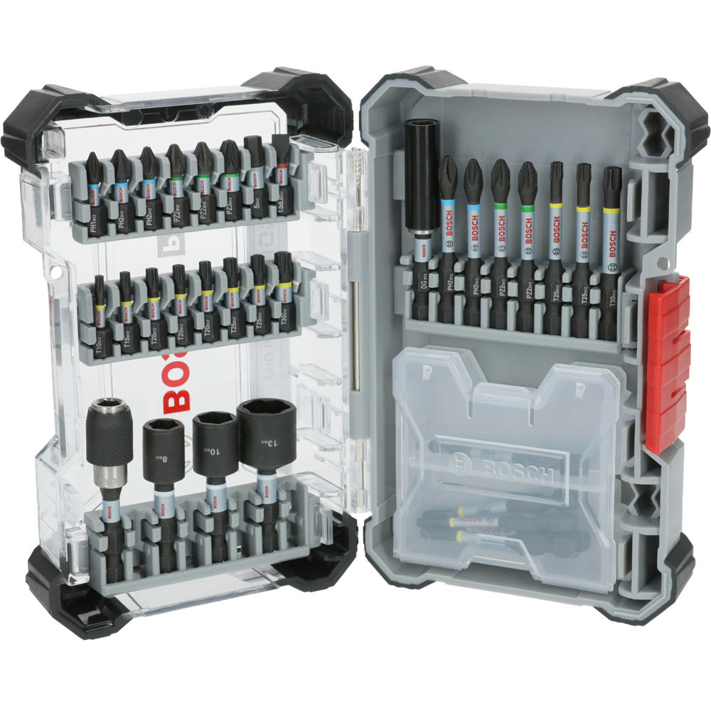 Bosch PRO 33 Piece Impact Screwdriver Bit Set