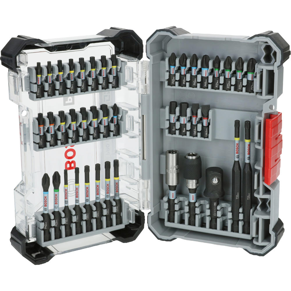 Image of Bosch PRO 41 Piece Impact Screwdriver Bit Set