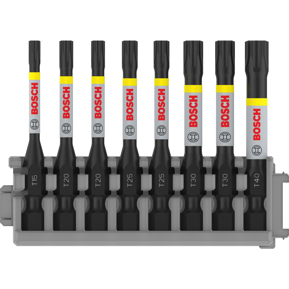 Image of Bosch PRO 8 Piece Impact Control Torx Screwdriver Bit Set