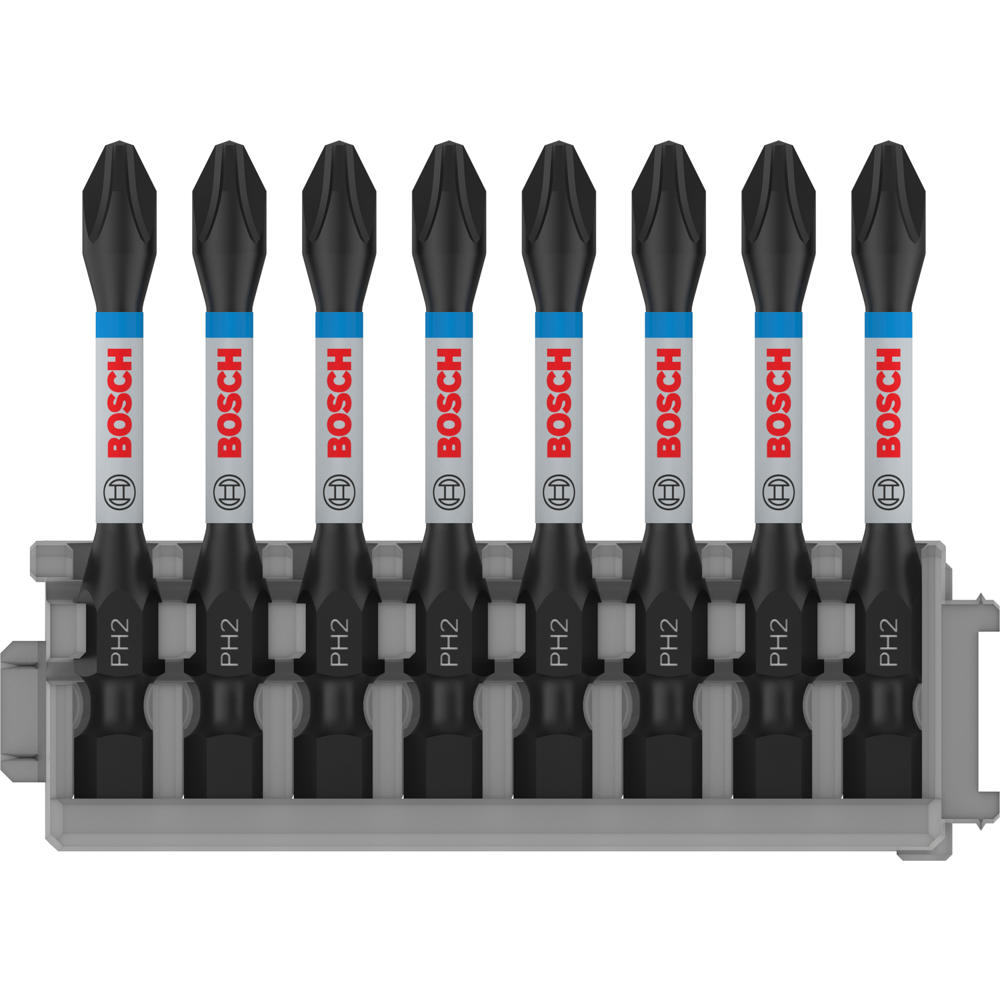 Image of Bosch PRO 8 Piece Impact Control Phillips PH2 Screwdriver Bit Set