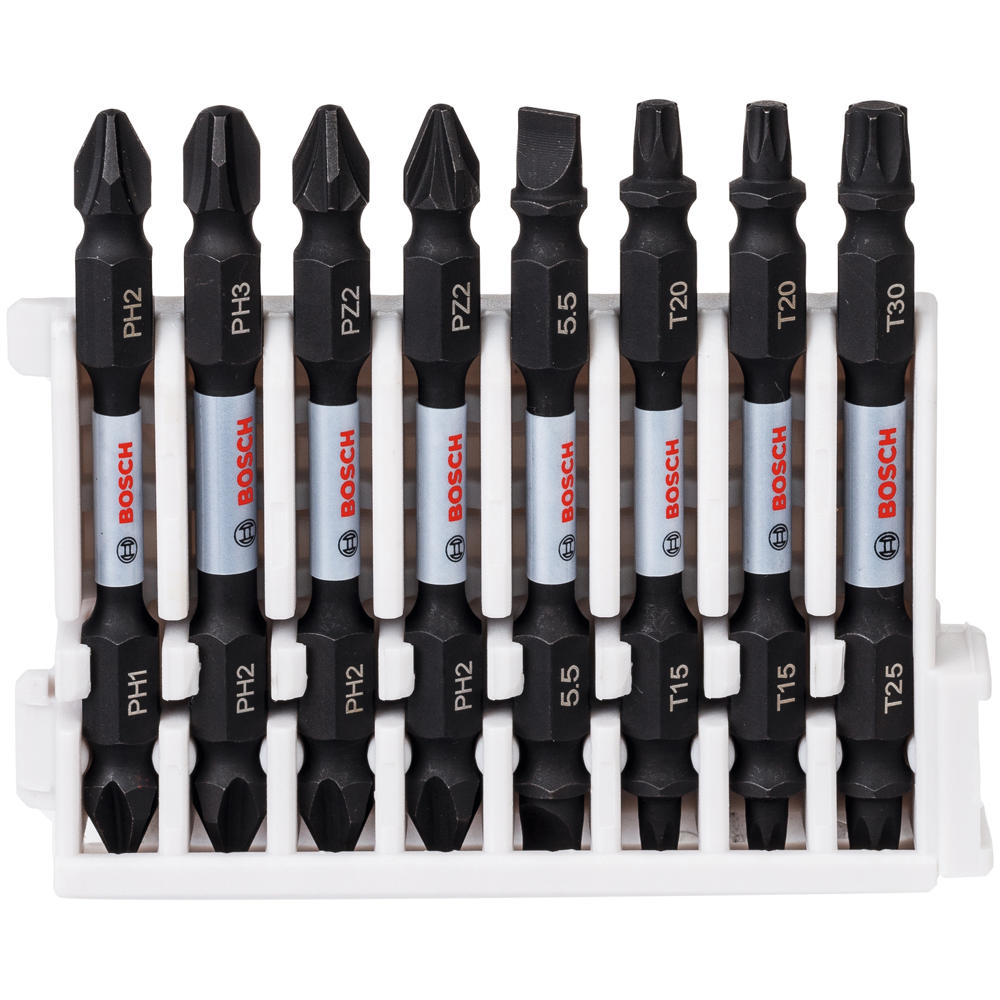 Bosch 8 Piece Impact Screwdriver Bit Set