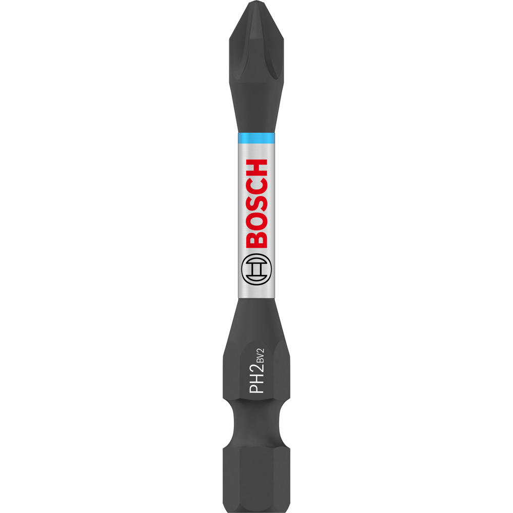 Image of Bosch PRO Impact Control Torsion Phillips Screwdriver Bits PH2 55mm Pack of 15