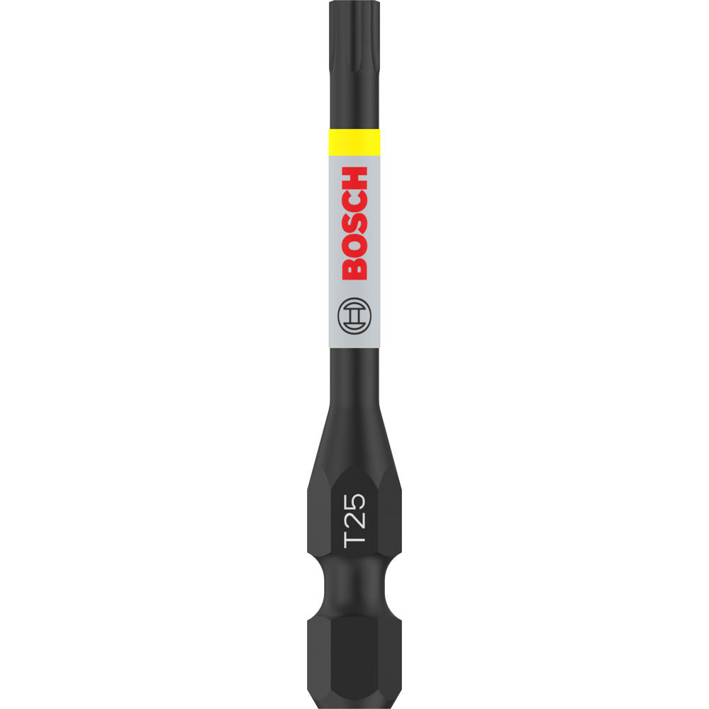 Image of Bosch PRO Torx Impact Screwdriver Bit T25 55mm Pack of 2