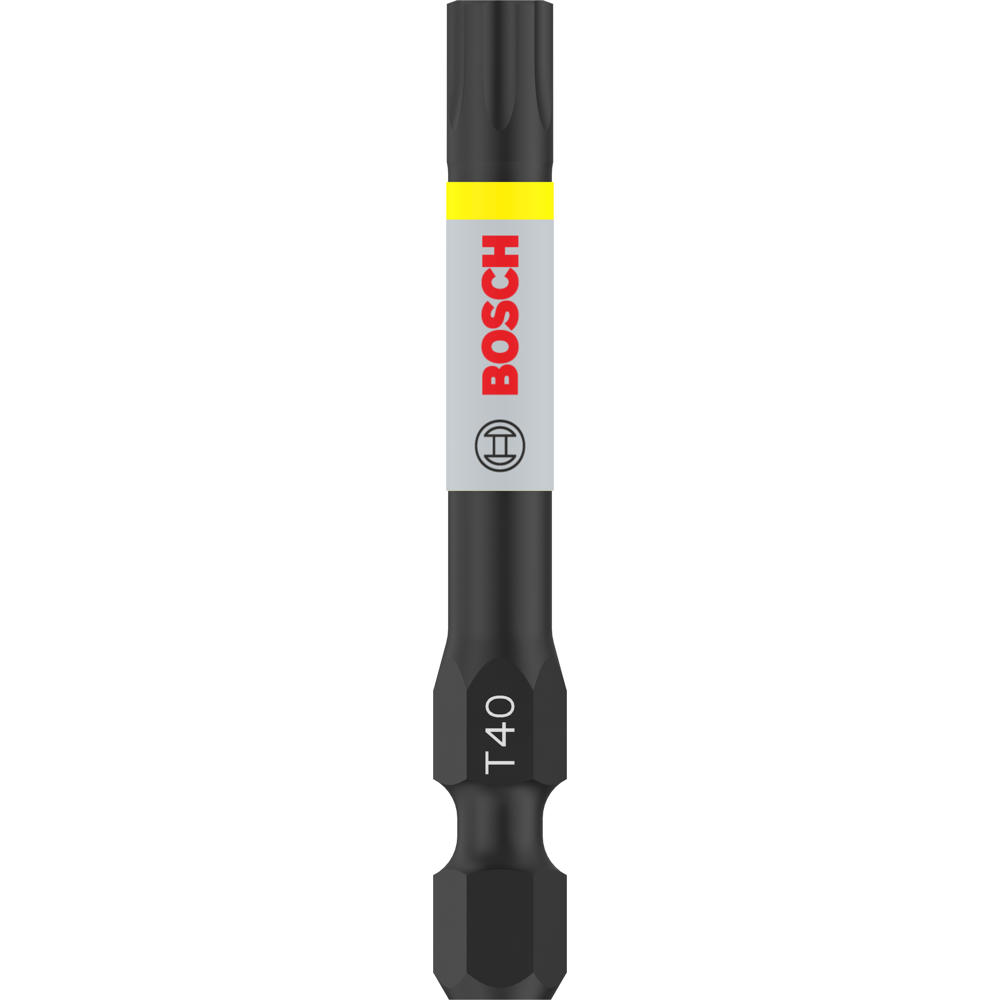 Image of Bosch PRO Torx Impact Screwdriver Bit T40 55mm Pack of 2