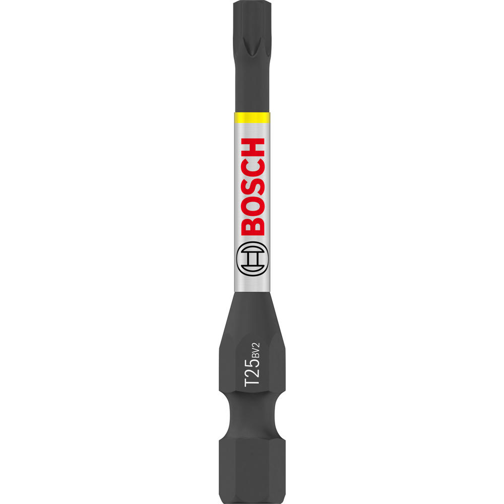 Image of Bosch PRO Impact Control Torsion Torx Screwdriver Bits T25 55mm Pack of 15