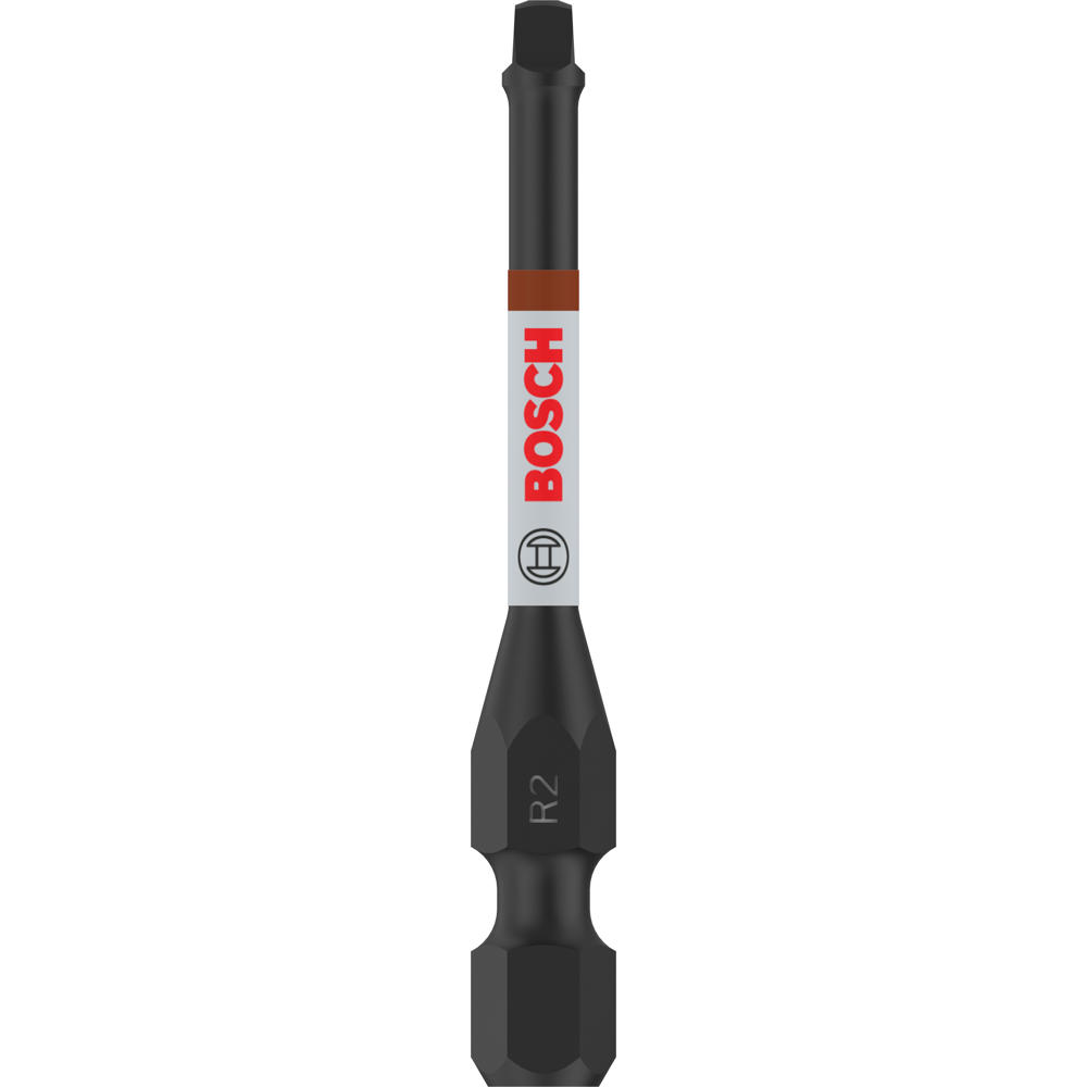 Image of Bosch PRO Impact Control Robertson Screwdriver Bit R2 Square 55mm Pack of 5