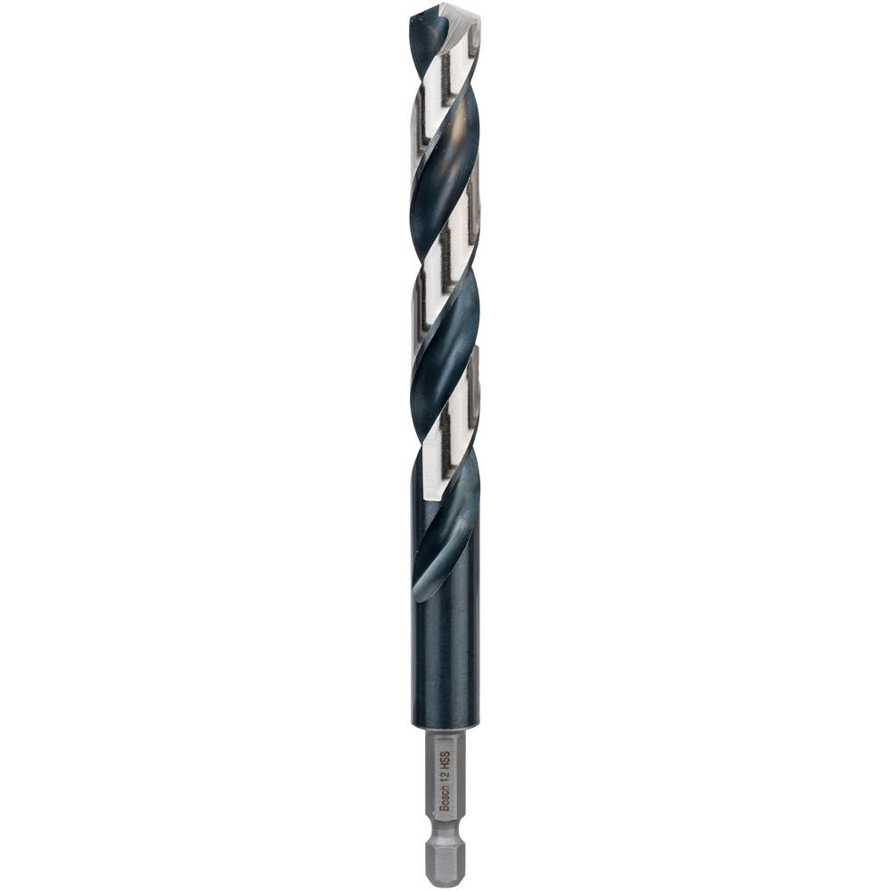 Image of Bosch HSS Hex Shank Drill Bit 12mm Pack of 1