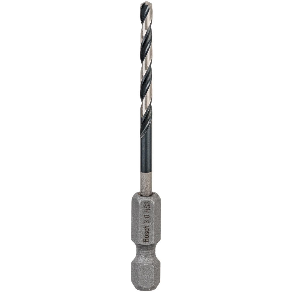Image of Bosch PRO Metal HSS-G Impact Twist Drill Bit 3mm Pack of 1