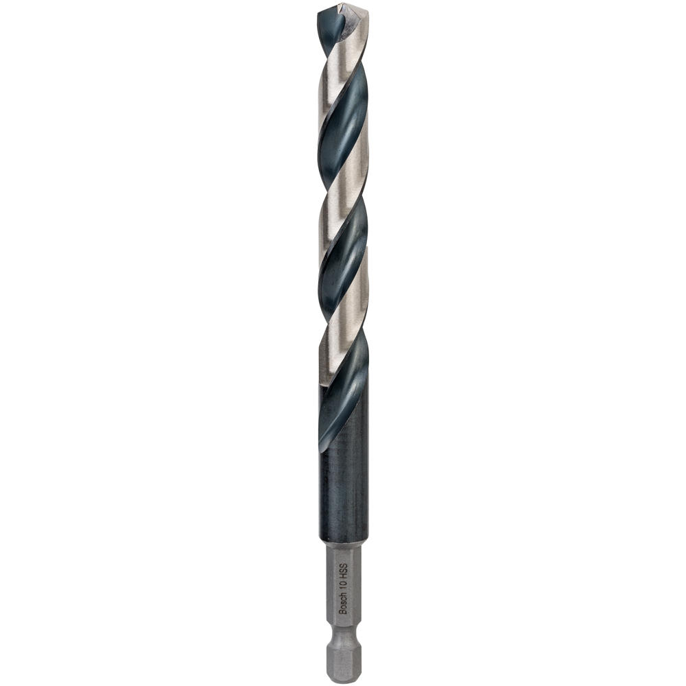 Image of Bosch PRO Metal HSS-G Impact Twist Drill Bit 10mm Pack of 1
