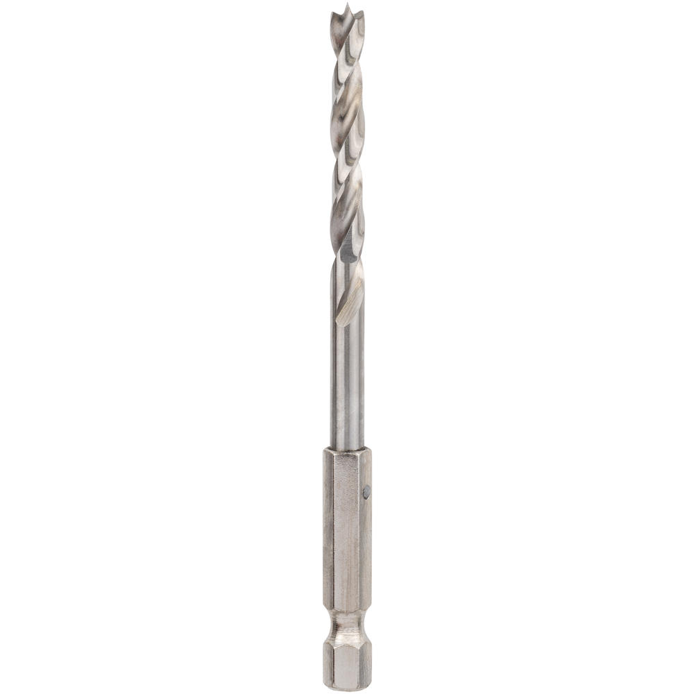 Image of Bosch PRO Hex Shank HSS Brad Point Wood Drill Bit 5mm 98mm