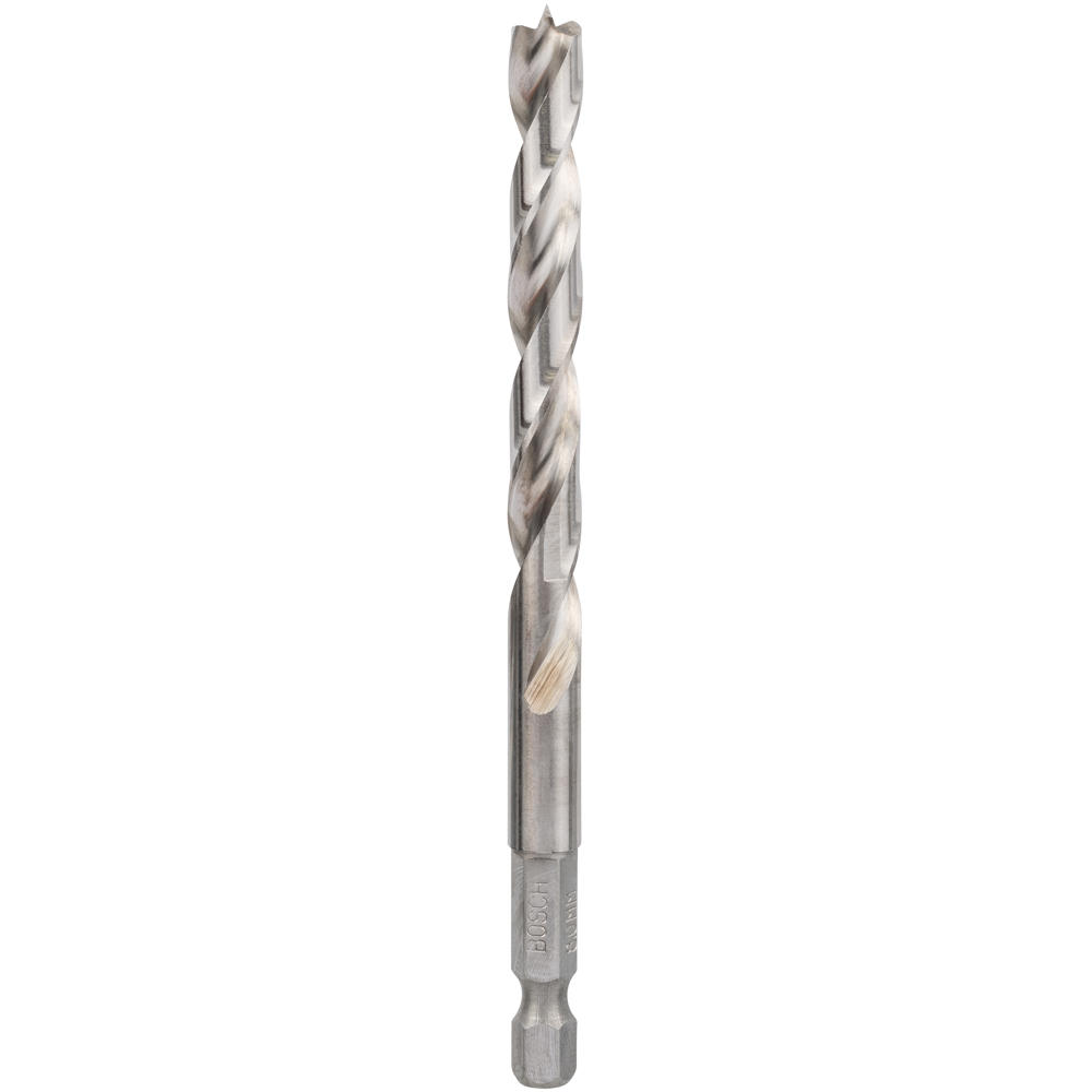 Image of Bosch PRO Hex Shank HSS Brad Point Wood Drill Bit 8mm 117mm
