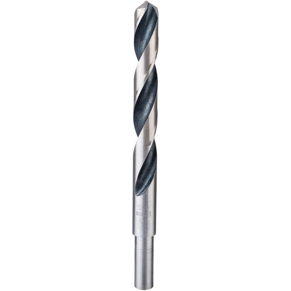 Image of Bosch CYL Reduced Shank HSS Metal Twist Drill Bit 12.5mm Pack of 1