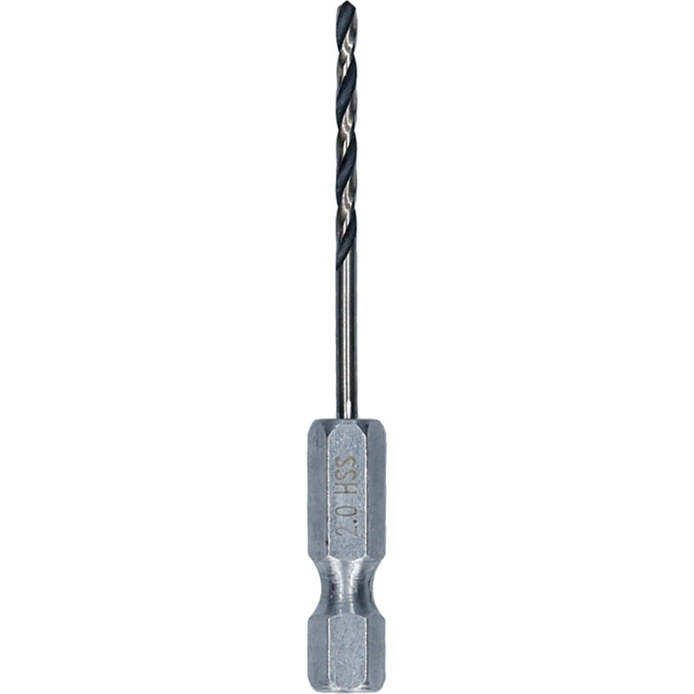 Image of Bosch Hex Shank Impact Rated HSS Drill Bit 2mm Pack of 1