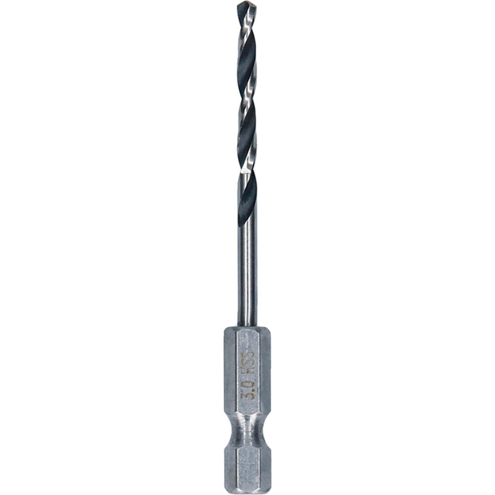 Image of Bosch Hex Shank Impact Rated HSS Drill Bit 3mm Pack of 1