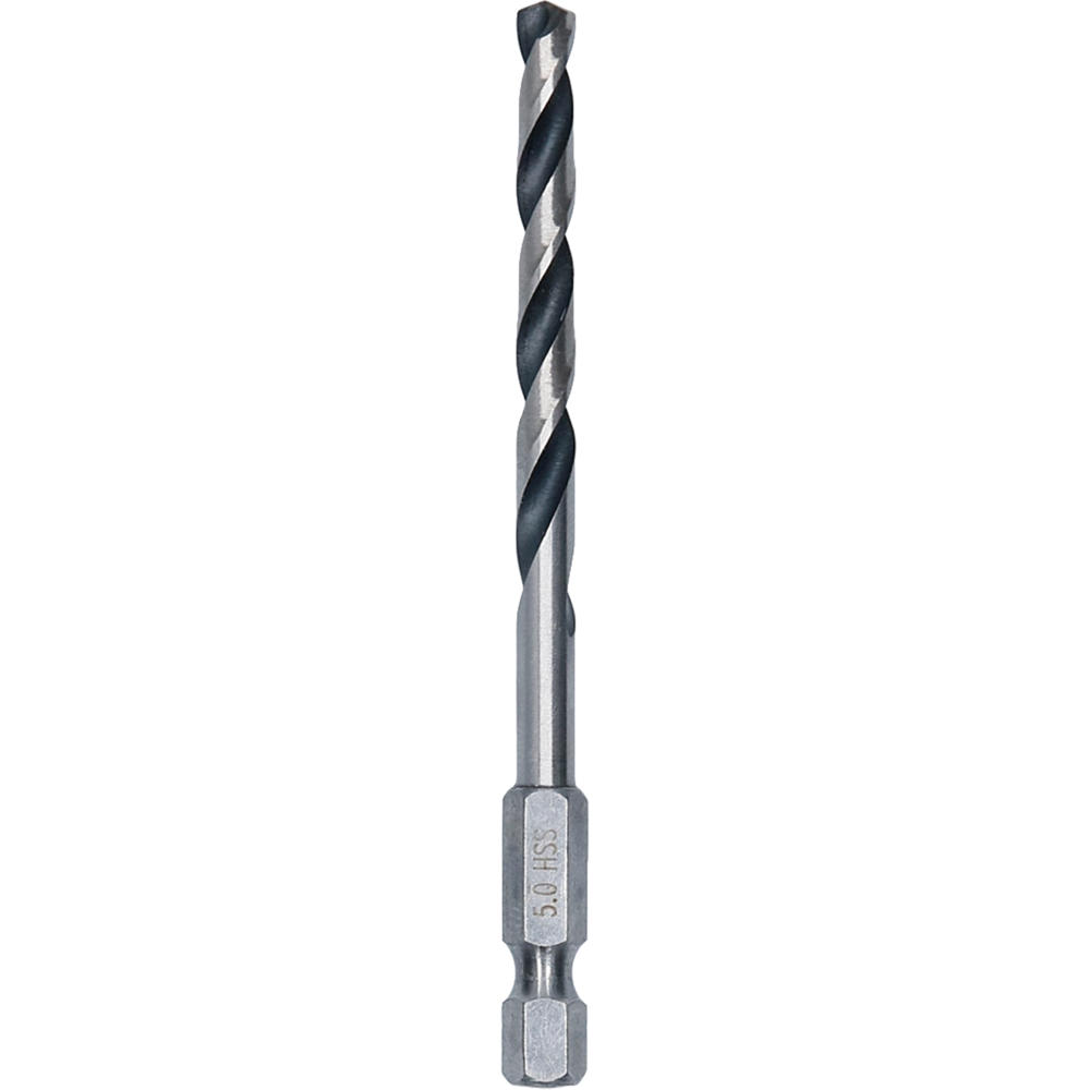 Image of Bosch Hex Shank Impact Rated HSS Drill Bit 5mm Pack of 1