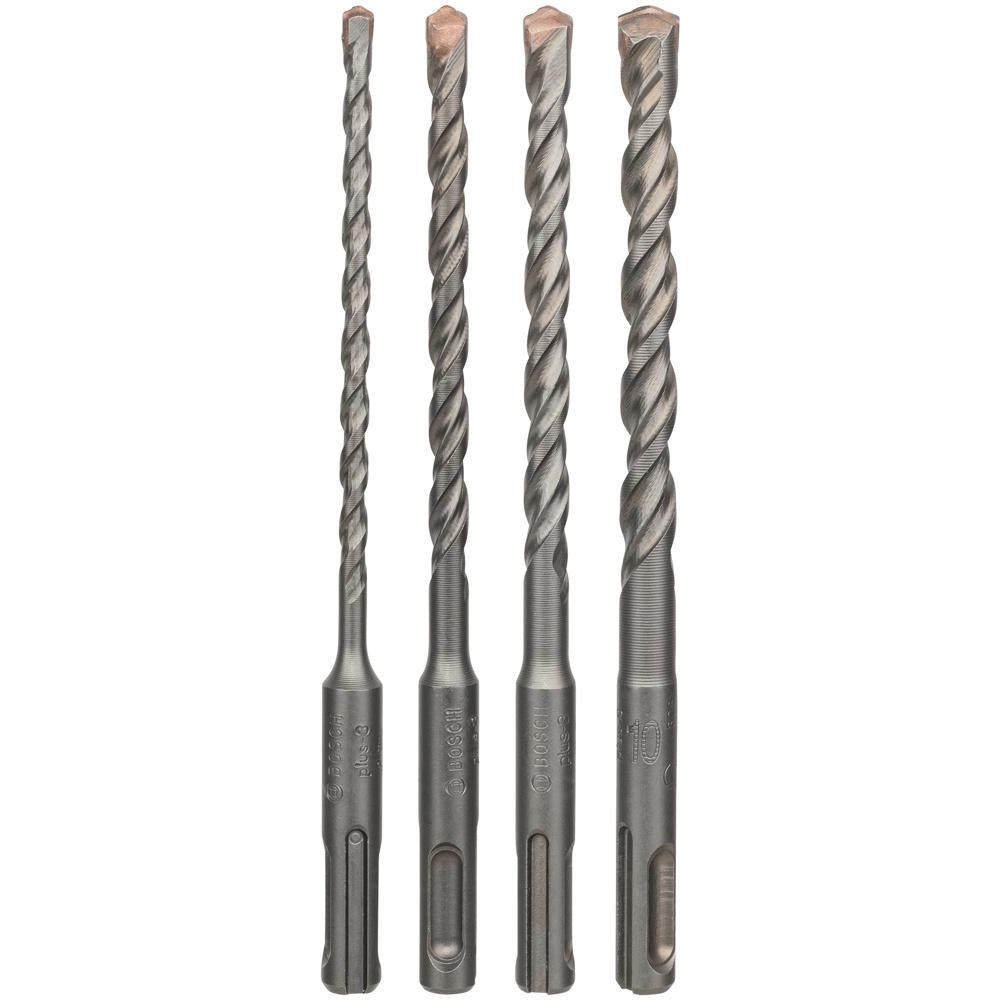 Bosch 4 Piece 3 Series SDS Plus Masonry Drill Bit Set