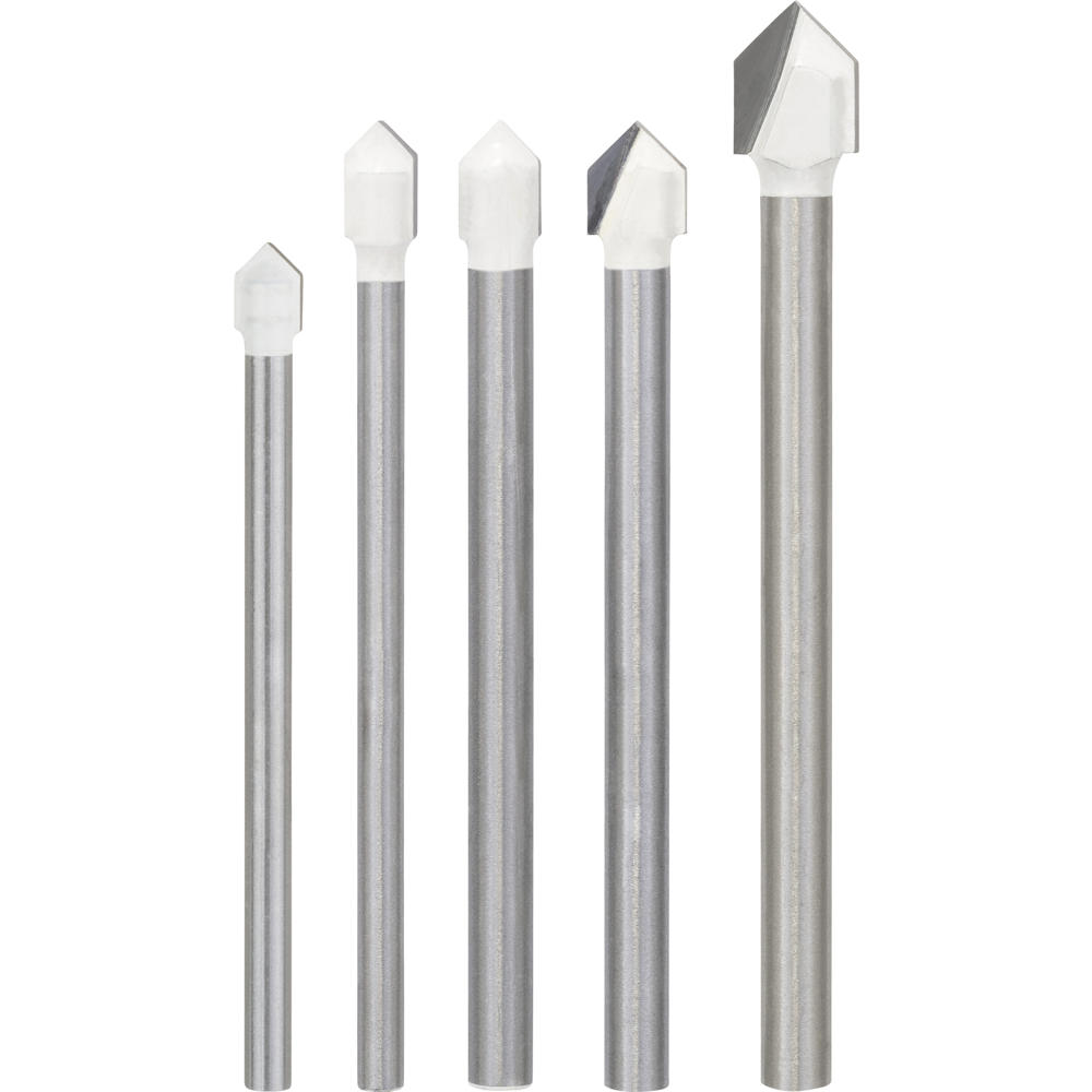 Bosch 5 Piece Ceramic Tile Drill Bit Set